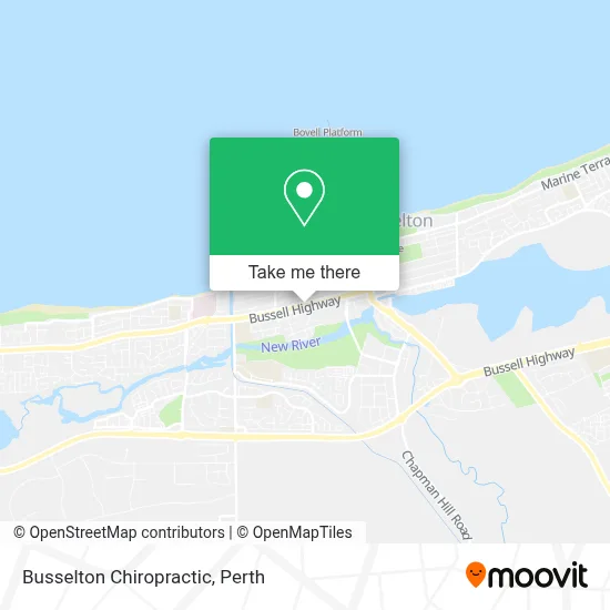 Busselton Chiropractic map