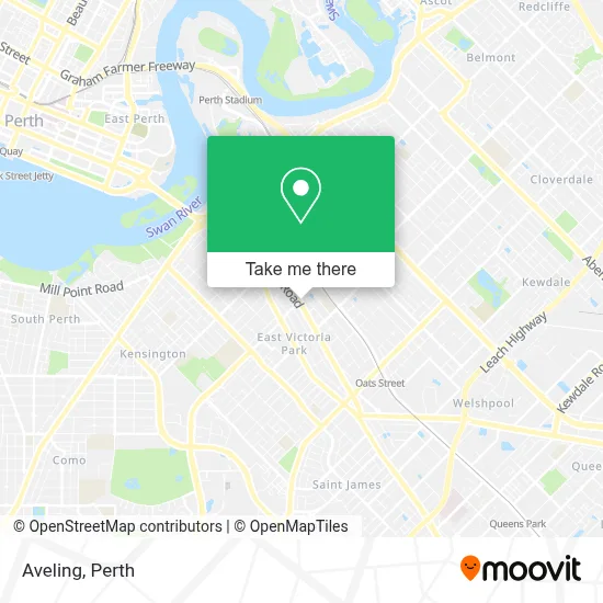 Mapa Aveling