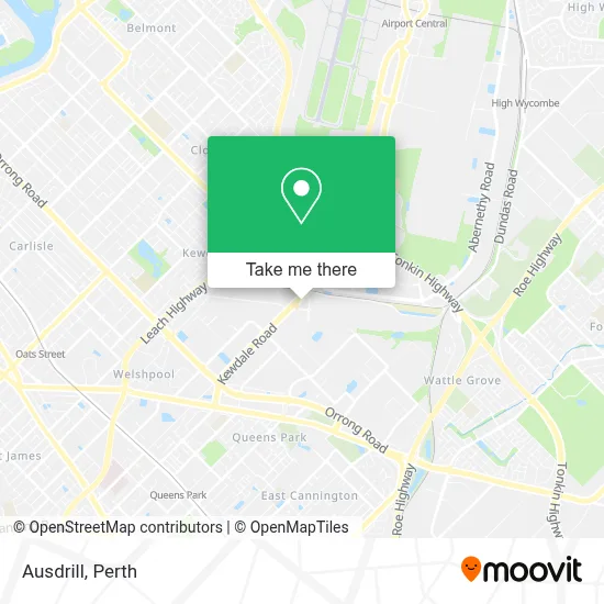 Ausdrill map