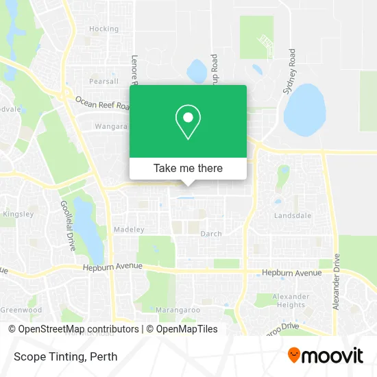 Mapa Scope Tinting