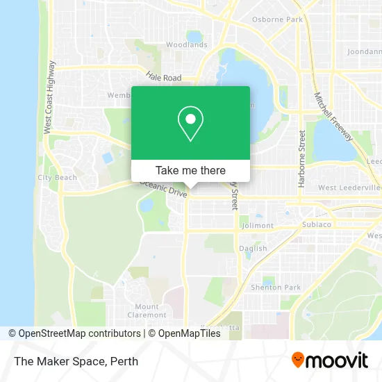 Mapa The Maker Space