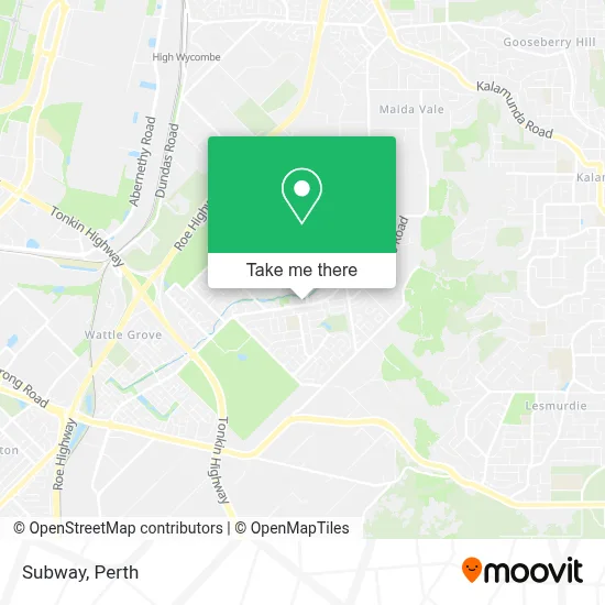 Mapa Subway