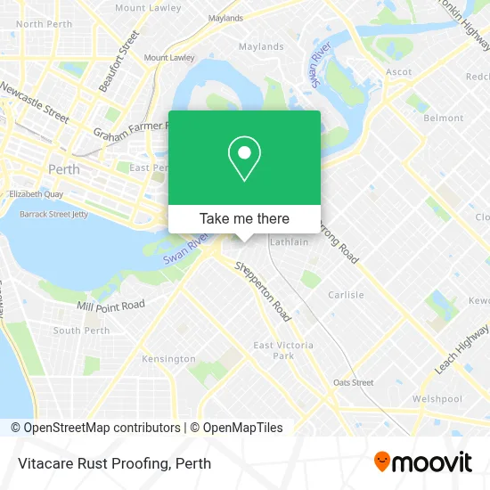 Mapa Vitacare Rust Proofing