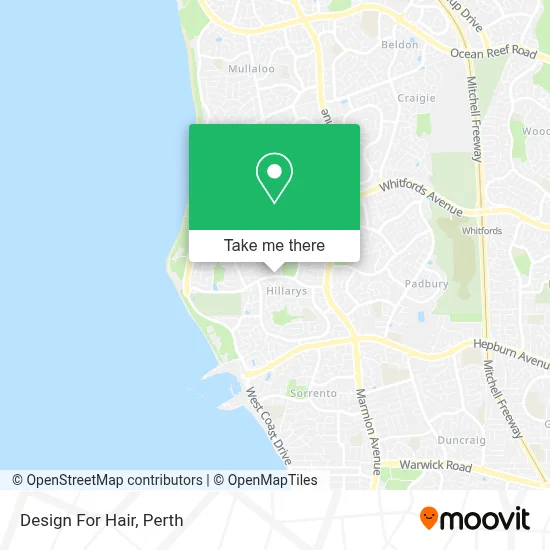 Design For Hair map