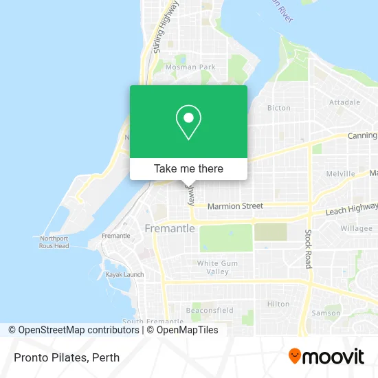 Mapa Pronto Pilates