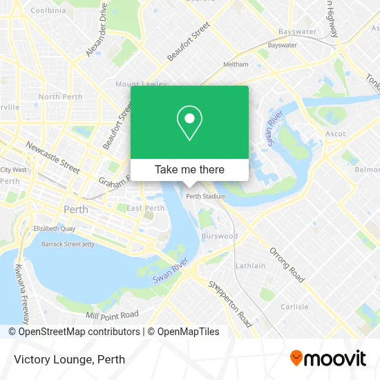 Mapa Victory Lounge