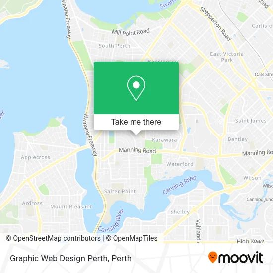 Mapa Graphic Web Design Perth