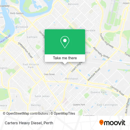 Mapa Carters Heavy Diesel