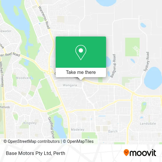 Mapa Base Motors Pty Ltd