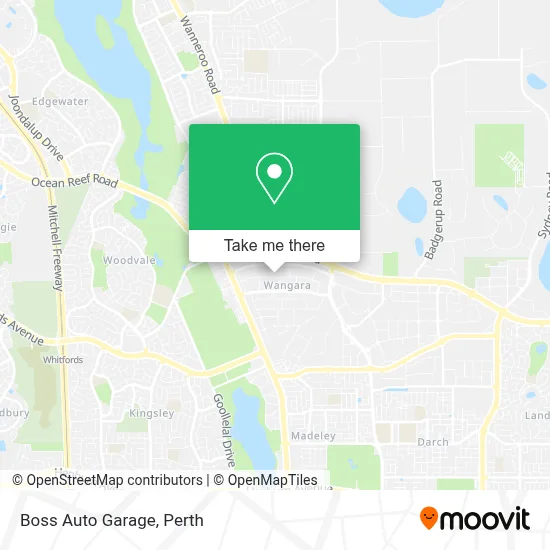 Boss Auto Garage map