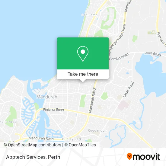 Apptech Services map