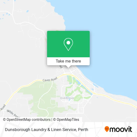 Mapa Dunsborough Laundry & Linen Service