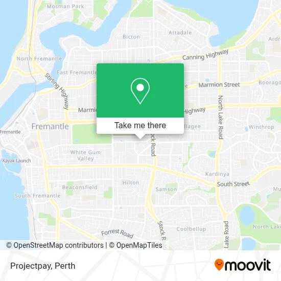 Projectpay map