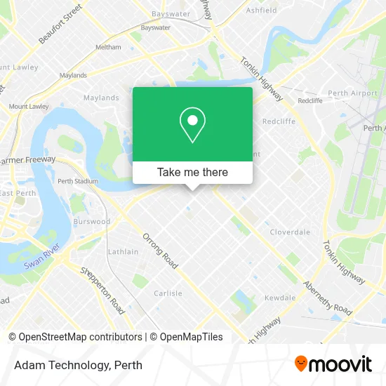 Mapa Adam Technology