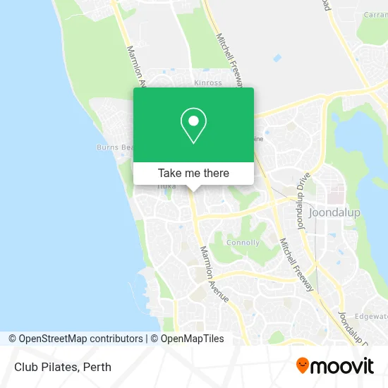 Mapa Club Pilates