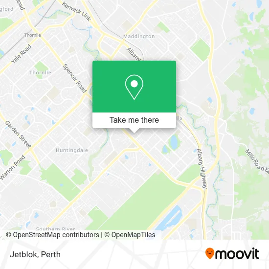 Mapa Jetblok