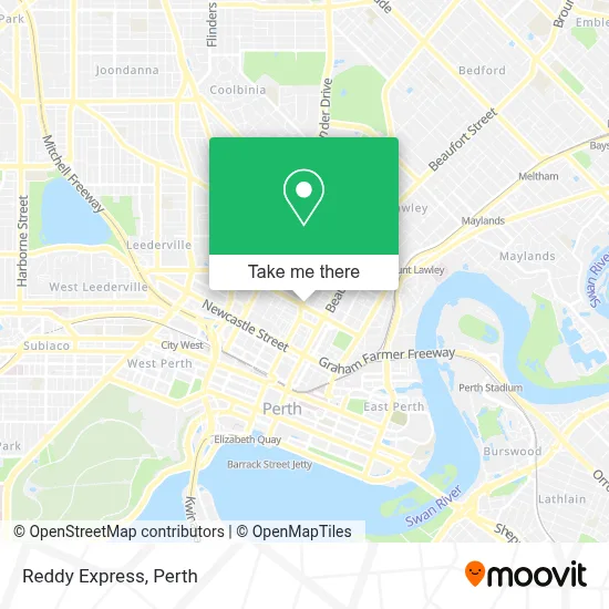 Mapa Reddy Express