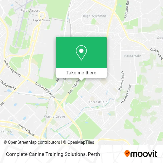 Mapa Complete Canine Training Solutions