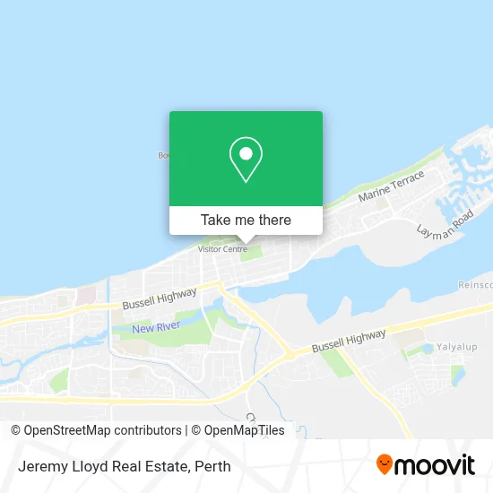 Mapa Jeremy Lloyd Real Estate
