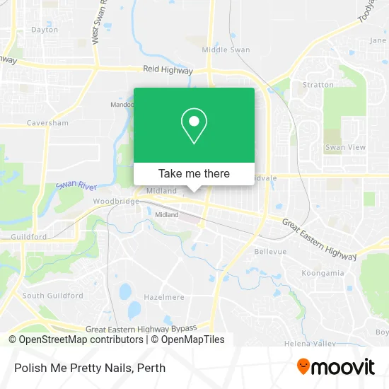 Mapa Polish Me Pretty Nails