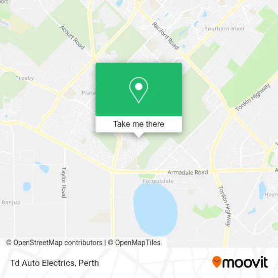 Td Auto Electrics map
