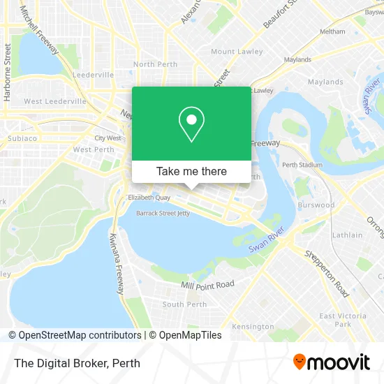 Mapa The Digital Broker