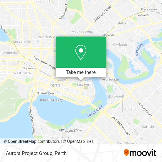 Aurora Project Group map