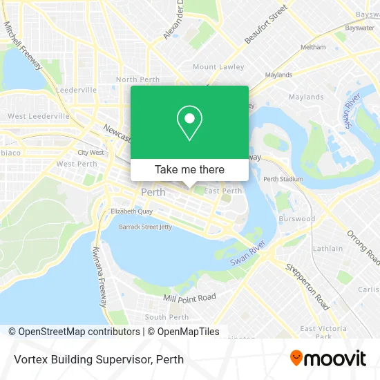 Mapa Vortex Building Supervisor