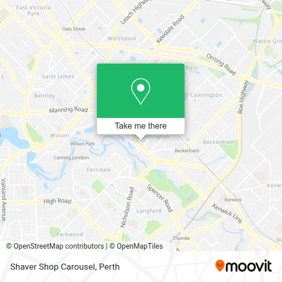 Mapa Shaver Shop Carousel