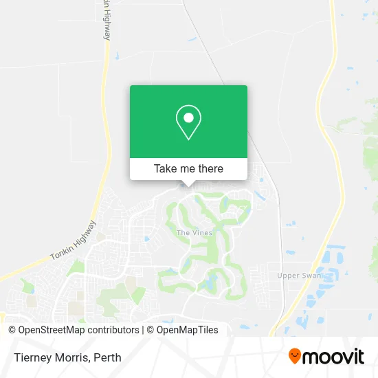 Mapa Tierney Morris