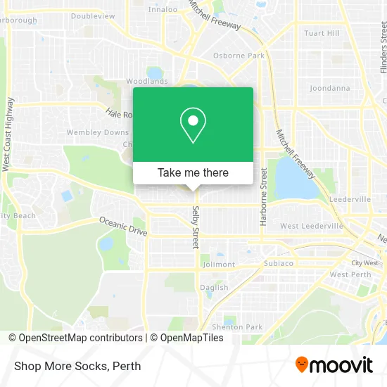 Mapa Shop More Socks
