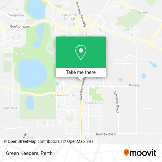 Mapa Green Keepers