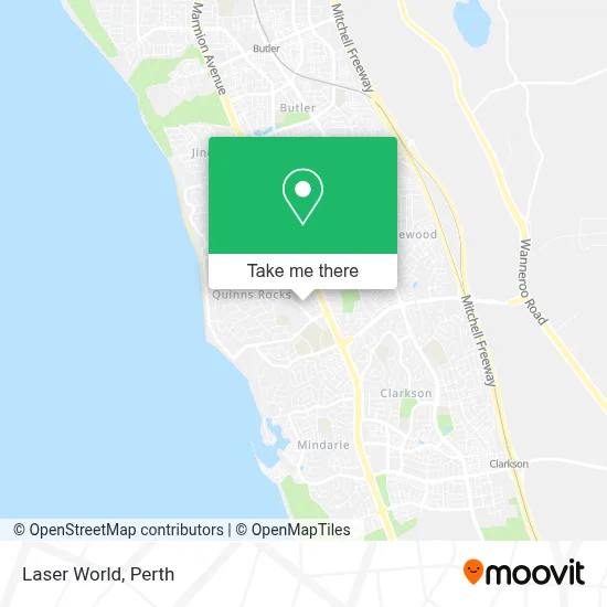 Mapa Laser World