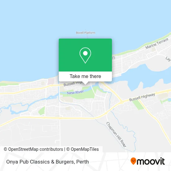 Mapa Onya Pub Classics & Burgers