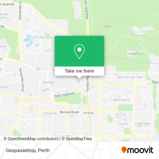 Mapa Gespasashop
