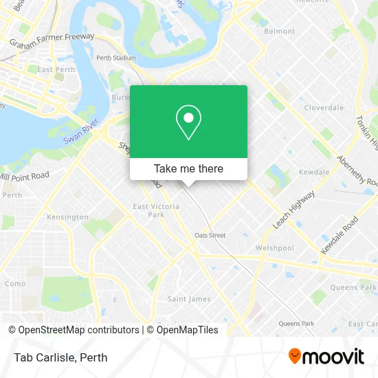Mapa Tab Carlisle