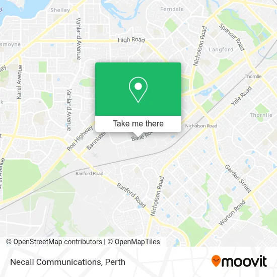 Mapa Necall Communications