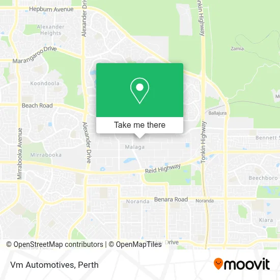 Mapa Vm Automotives