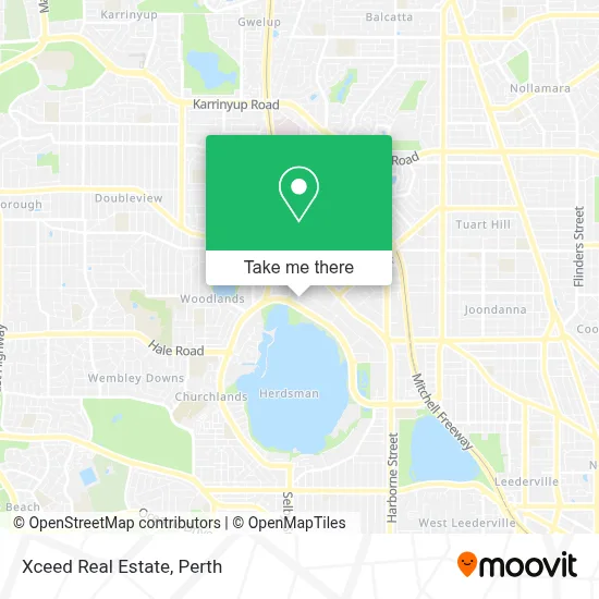 Mapa Xceed Real Estate