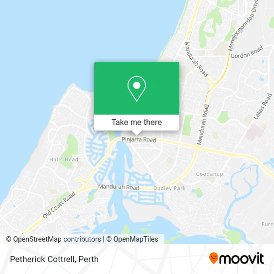 Petherick Cottrell map