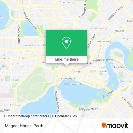 Mapa Magnet House
