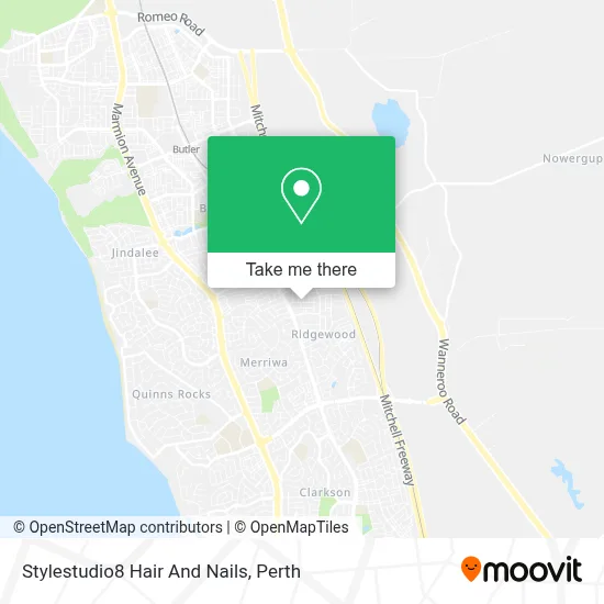 Mapa Stylestudio8 Hair And Nails