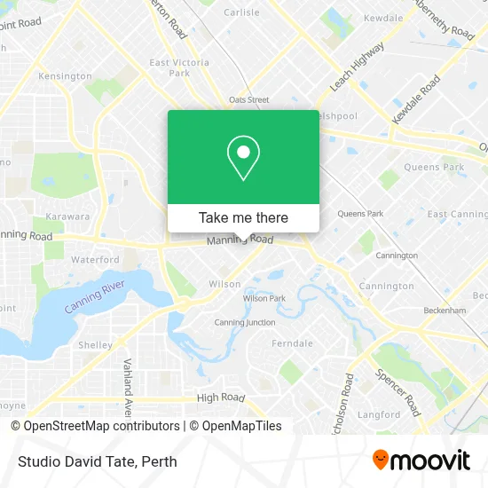 Mapa Studio David Tate