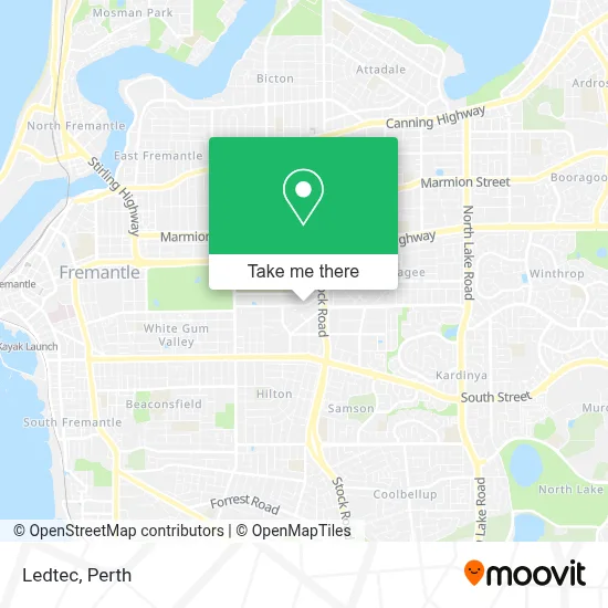 Mapa Ledtec