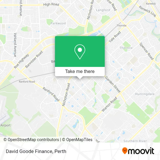 Mapa David Goode Finance