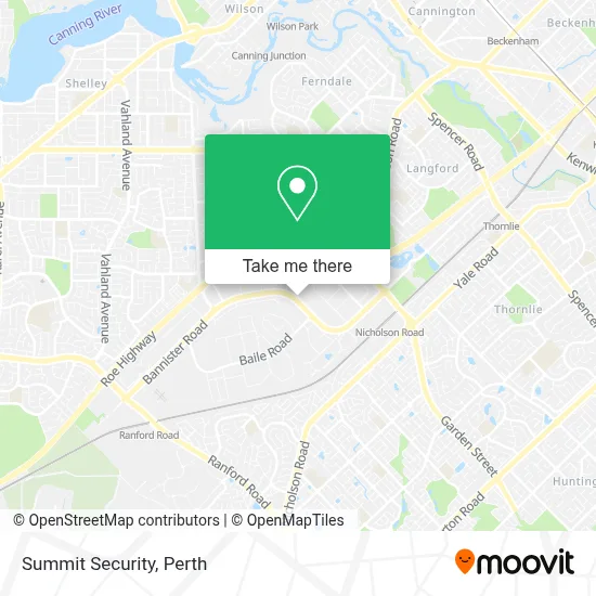 Mapa Summit Security