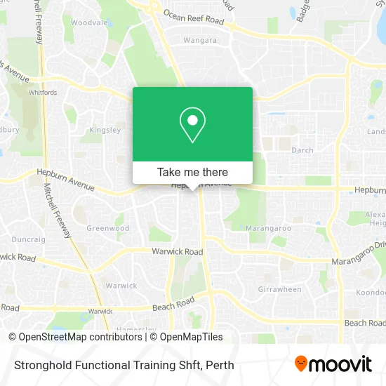 Mapa Stronghold Functional Training Shft