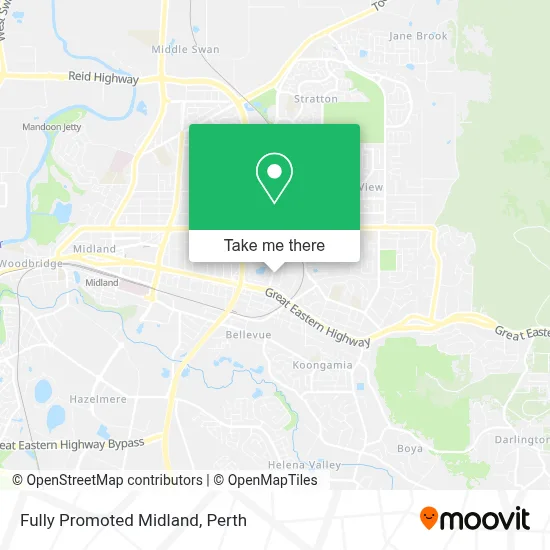Mapa Fully Promoted Midland