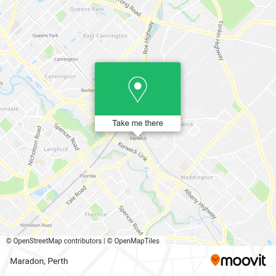Mapa Maradon