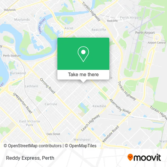 Mapa Reddy Express
